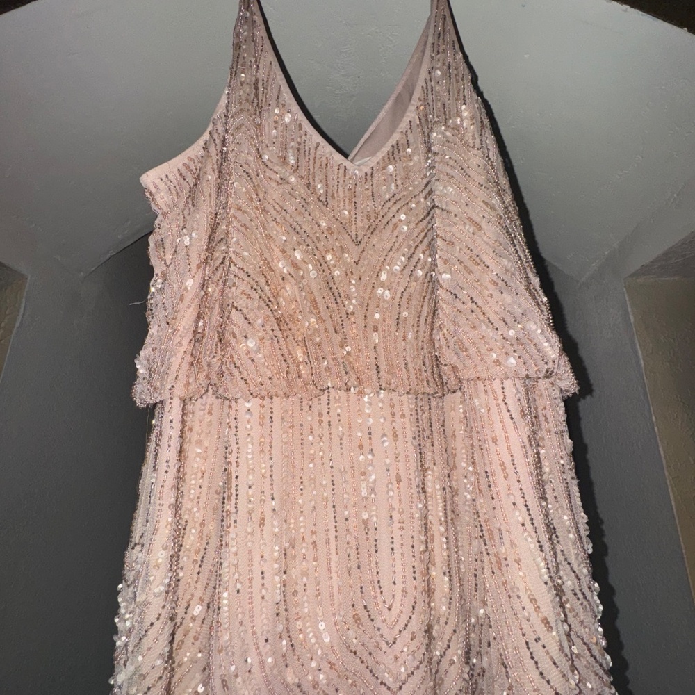 BNWT BHLDN Anthropologie Beaded Dress - Picture 4 of 10